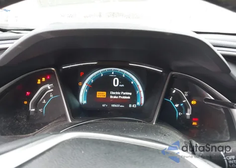 2017 Honda Civic Ex-L из США, поврежденный, VIN 19XFC1F75HE200211